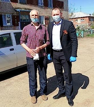 Жители Еткульского муниципального район получили адресную помощь в виде одноразовых масок и дезинфекторов