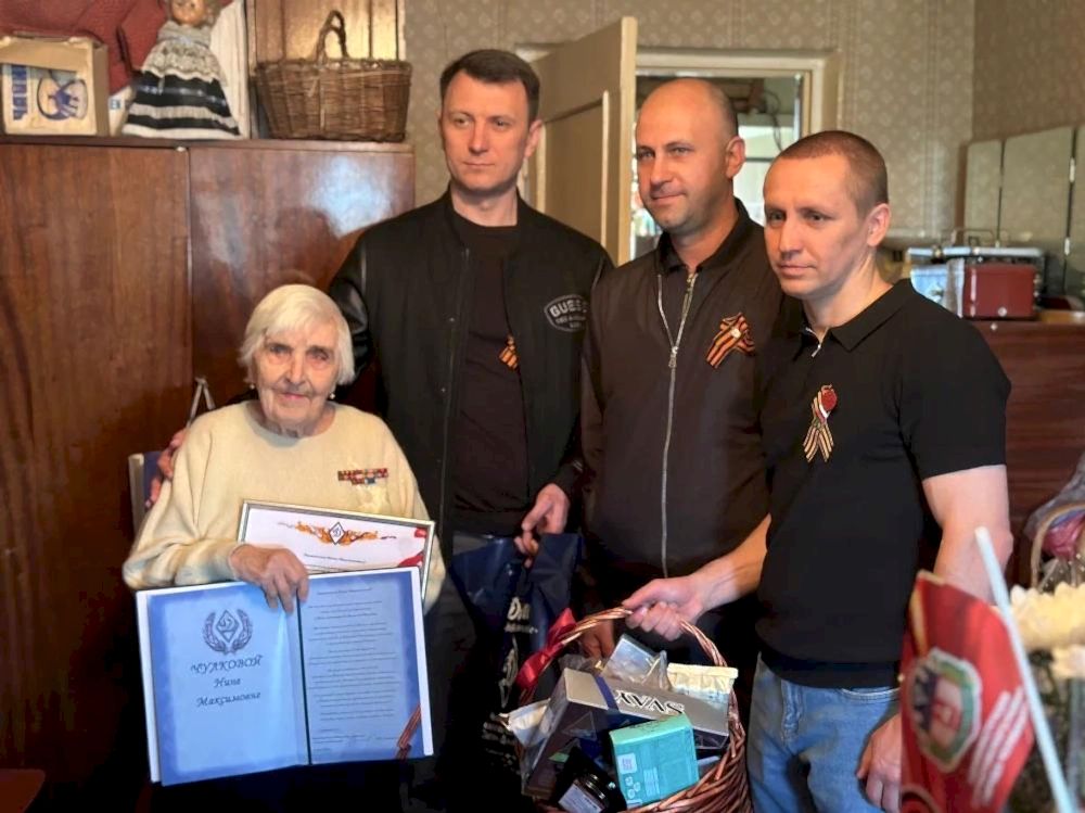 Поздравление ветерана спорта в канун Дня Великой Победы