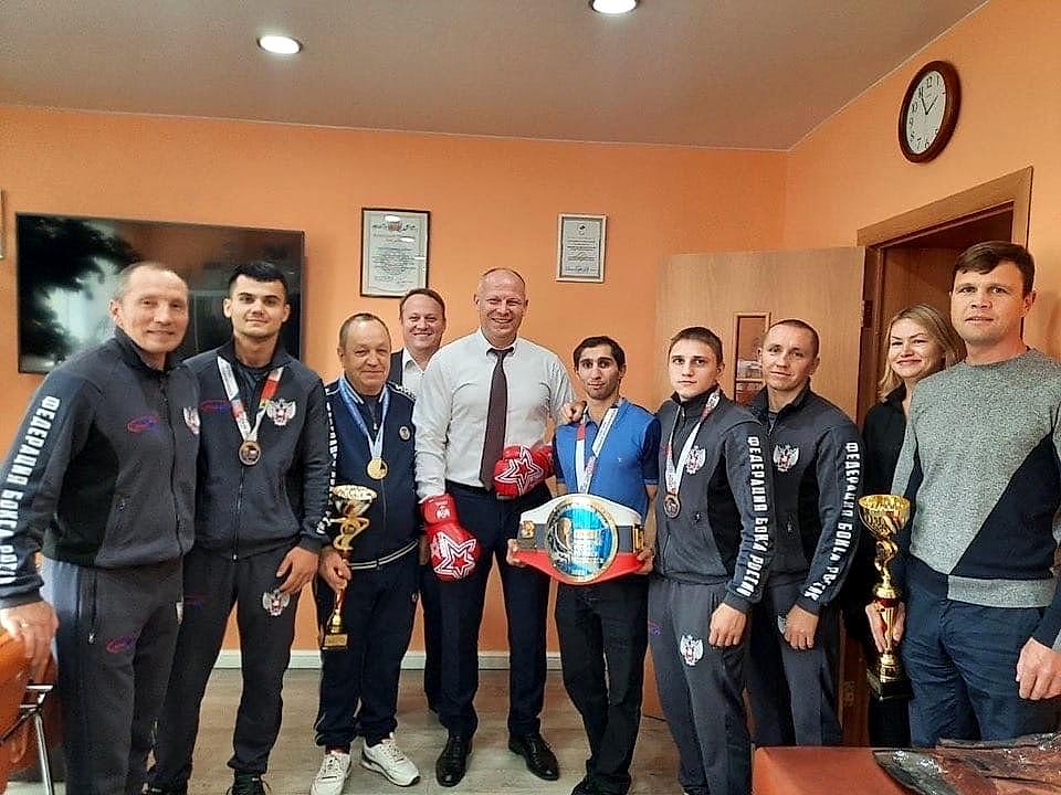 Министр спорта Алматинской области встретился с призерами Чемпионата России