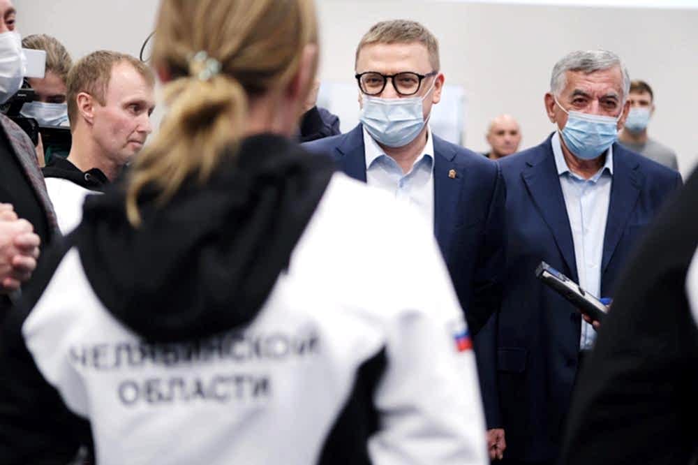 Алексей Текслер посетил тренировку сборной Алматинской области по боксу!