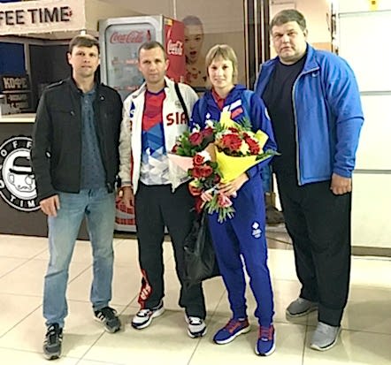 Анастасия Белякова вернулась из Минска
